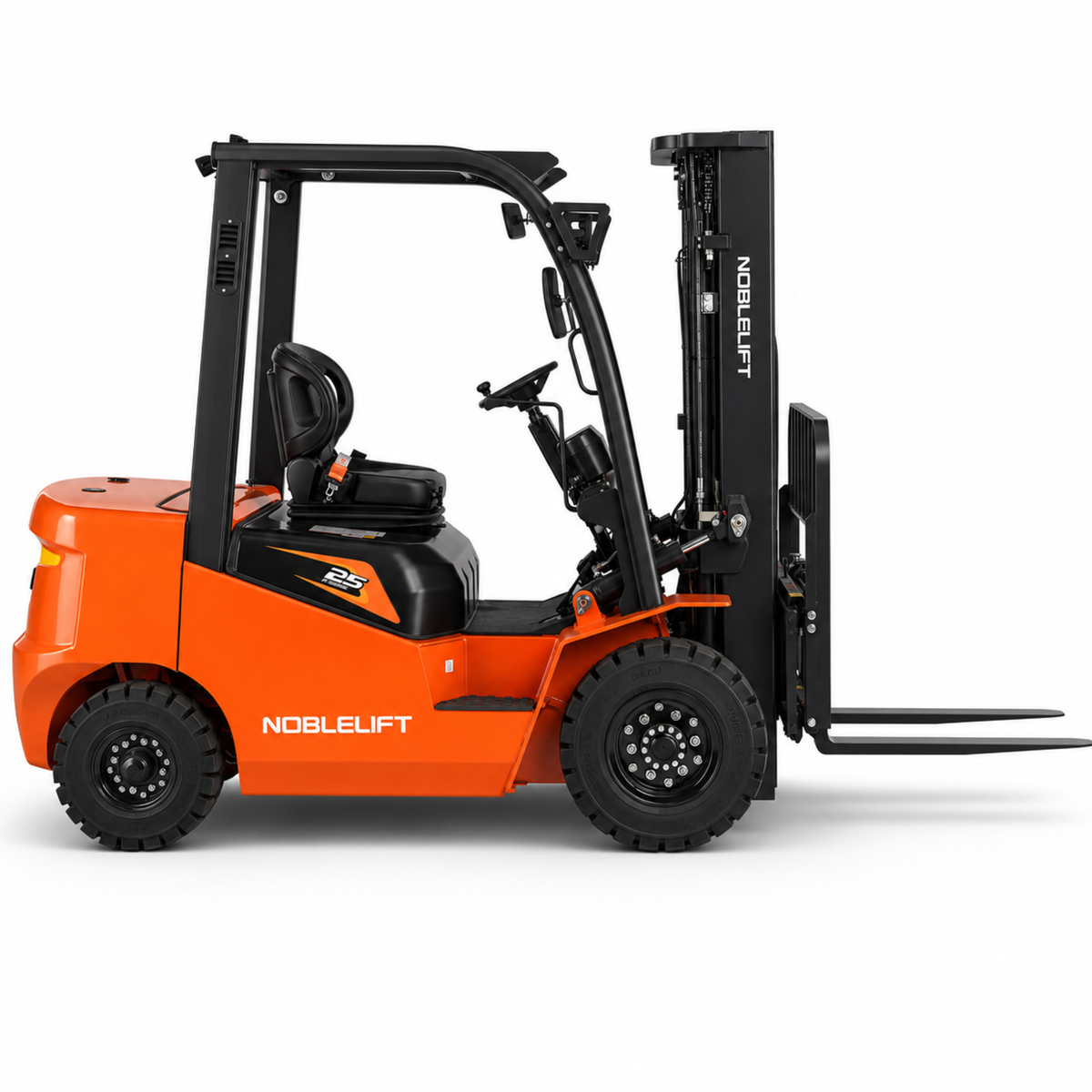 Elektrische ruwterrein heftruck 2.500 kg – Noblelift FE2RT25-Li