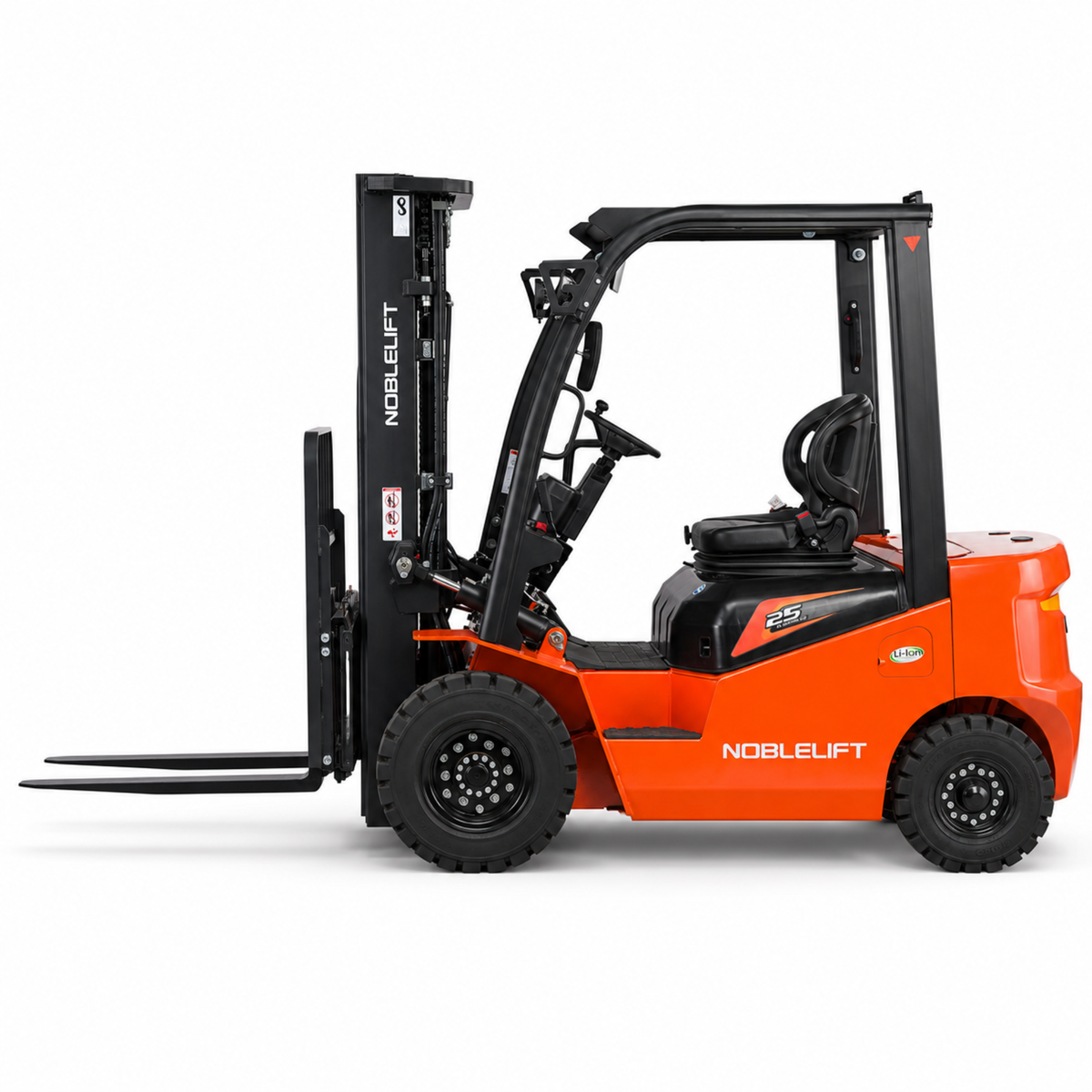 Elektrische ruwterrein heftruck 2.500 kg – Noblelift FE2RT25-Li