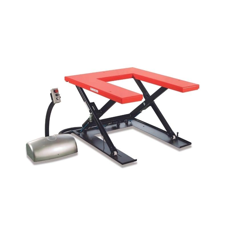 1000EHT-U Elektrische U-heftafel – 1000KG – Weldon